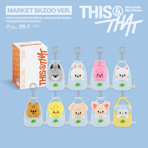[PRE-ORDER] STRAY KIDS
10TH MINI ALBUM 'THIS & THAT' (MARKET SKZOO VERSION) (CHOOSE MEMBER)